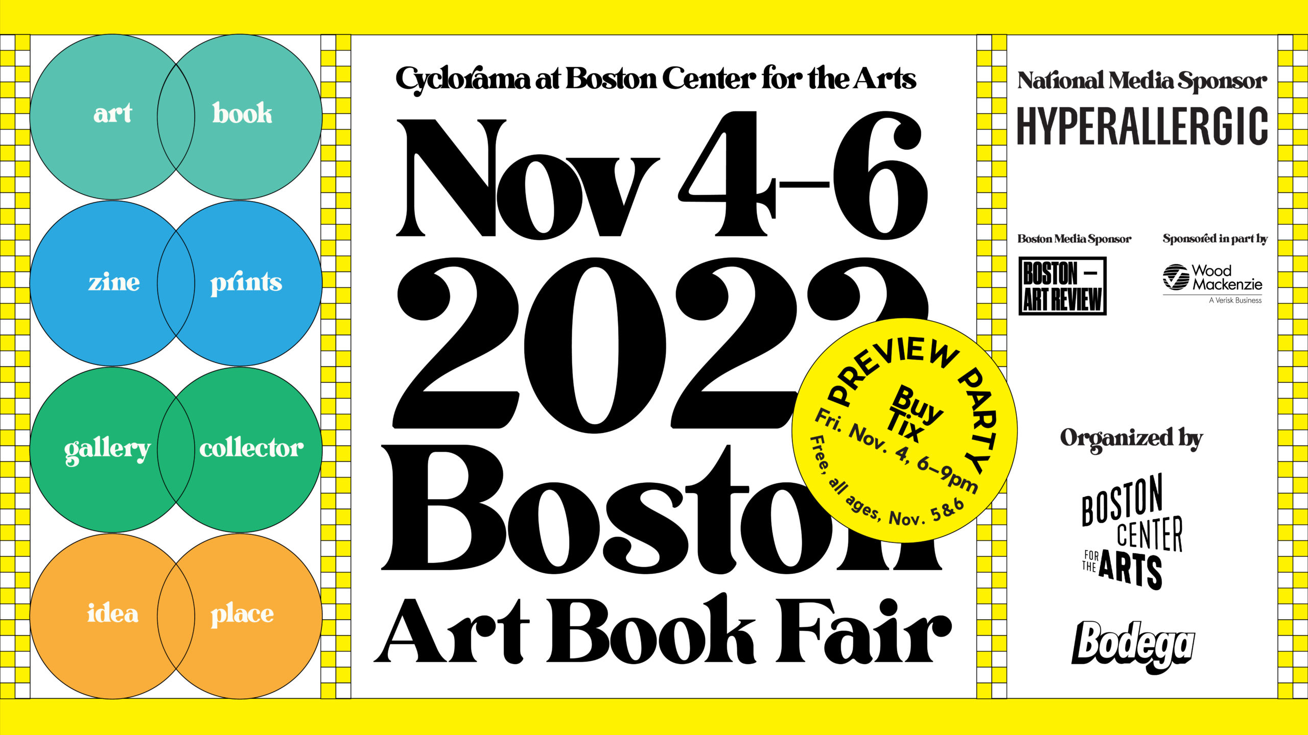 Boston Art Book Fair 2022 Boston Center for the Arts