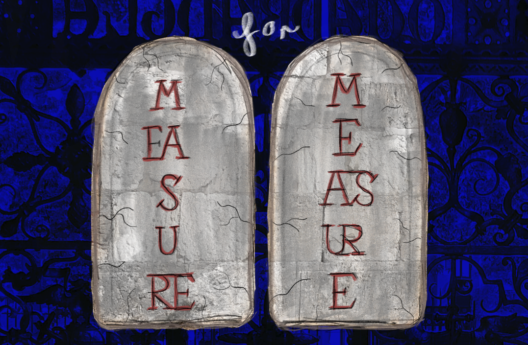 Two tombstones that "Measure to Measure"